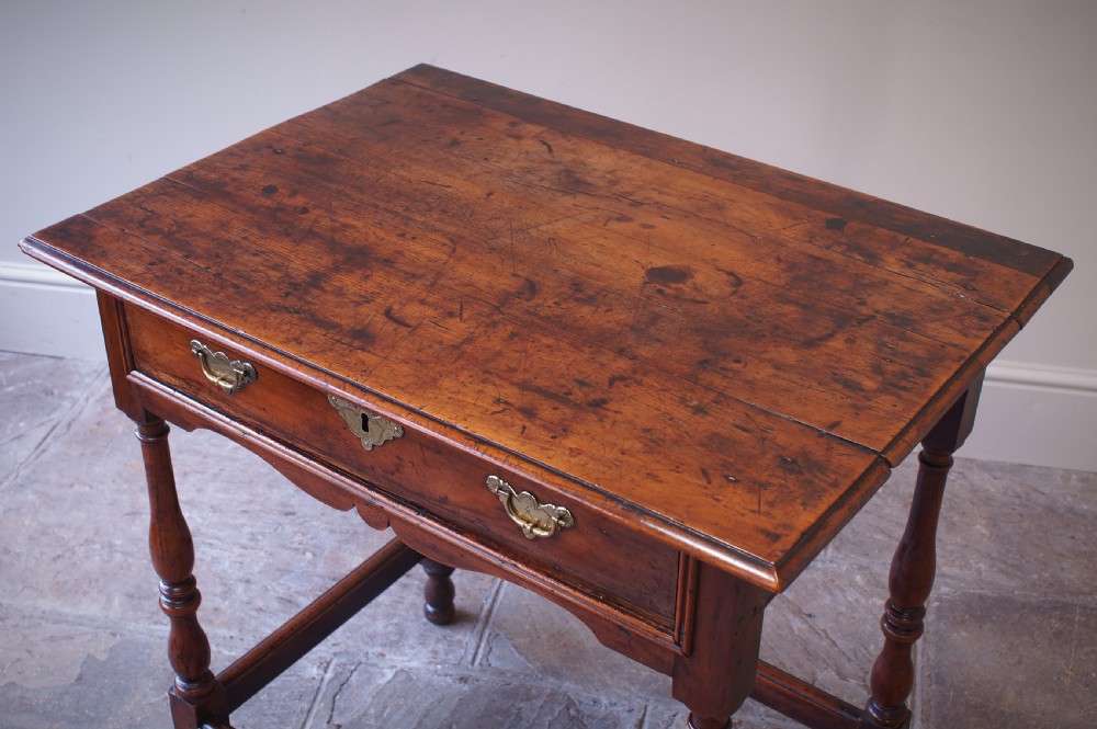 A Small Early 18th Century Cedar Side Table. View II