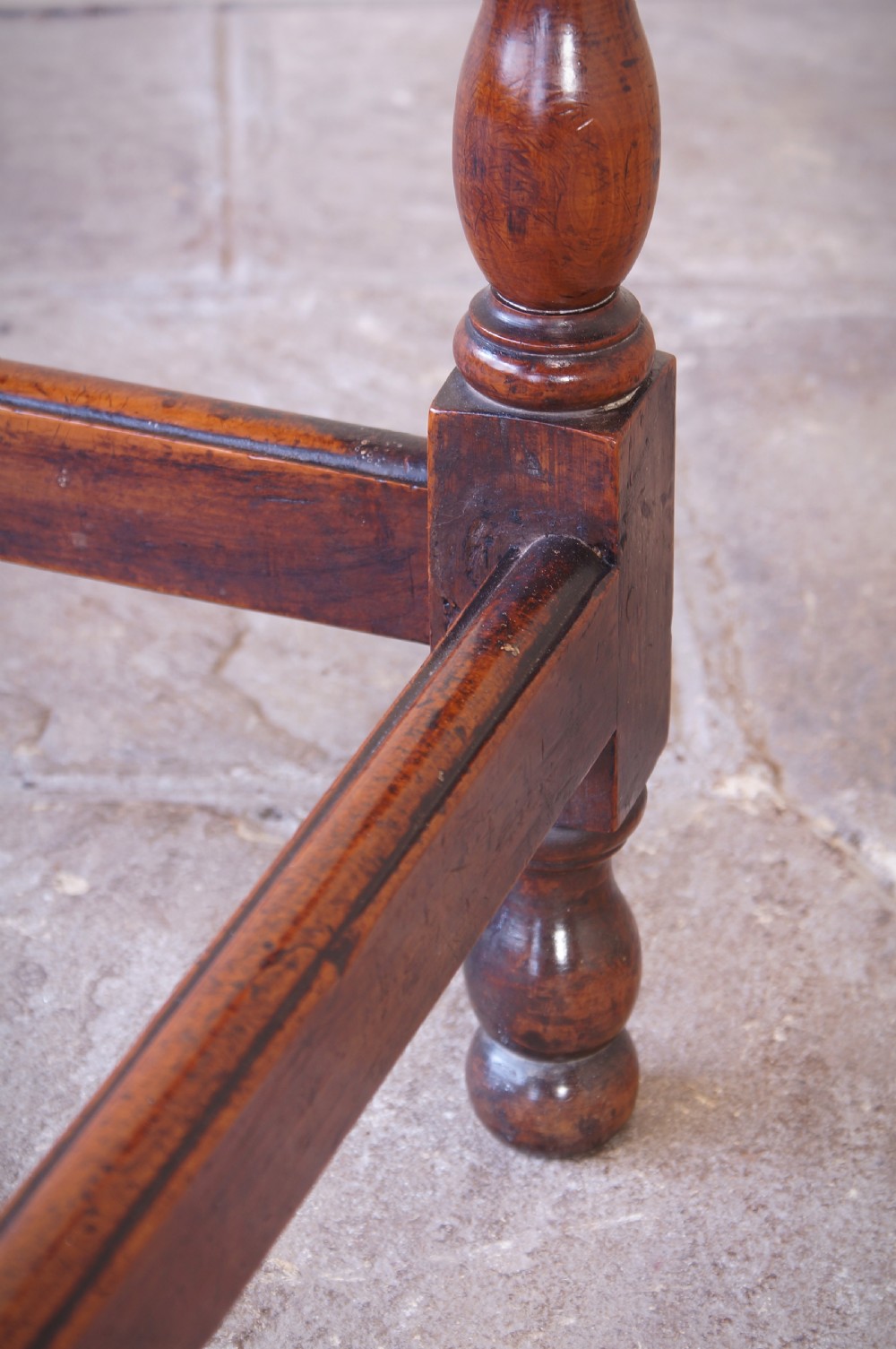 A Small Early 18th Century Cedar Side Table. View X