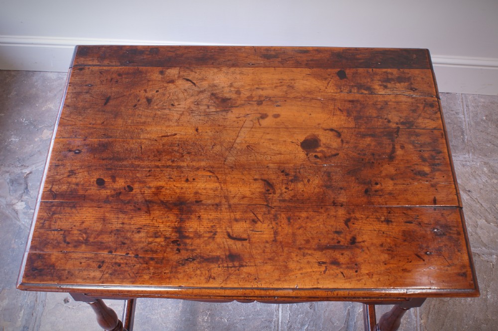 A Small Early 18th Century Cedar Side Table. View XIX