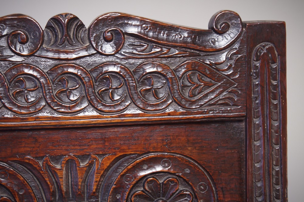 17th Century Oak Wainscot Chair. View III