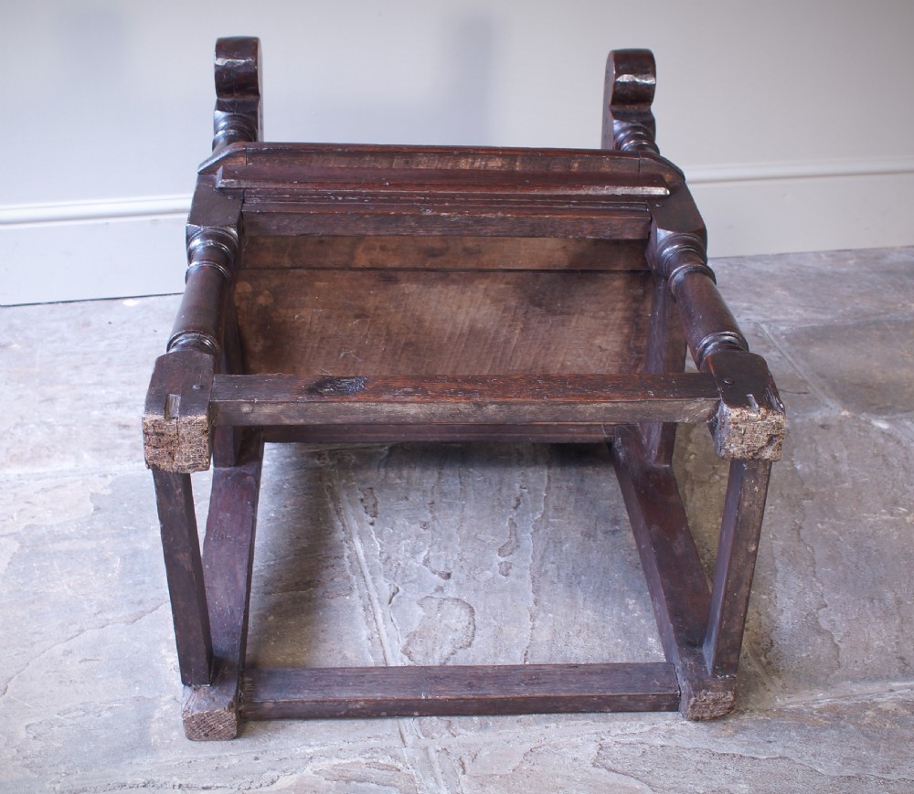 17th Century Oak Wainscot Chair. View X