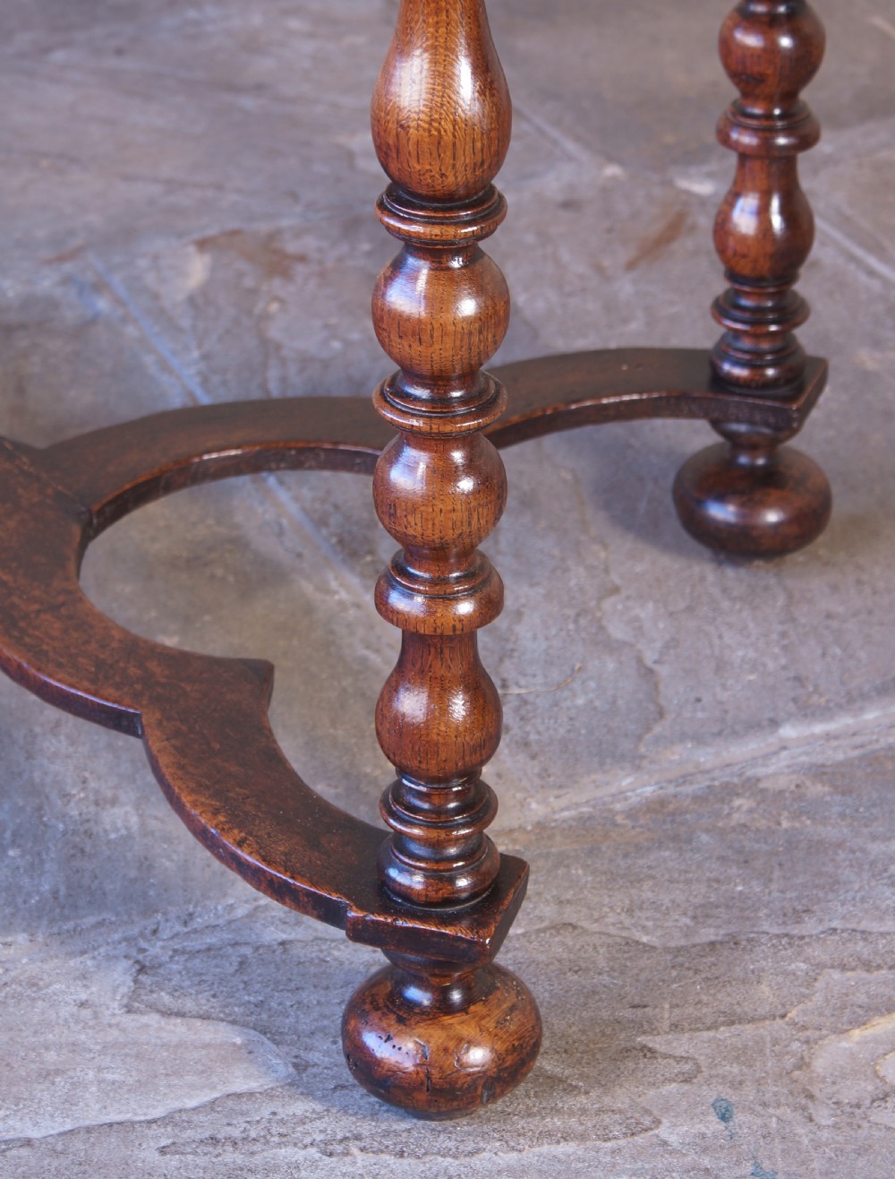  17th Century William and Mary Period Oak Side Table View V