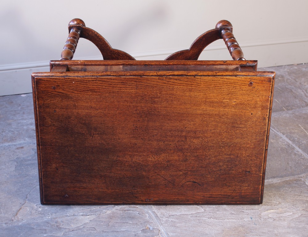  17th Century William and Mary Period Oak Side Table View XI