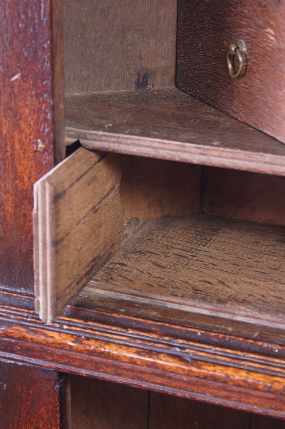 Small Early 18th Century Corner Cupboard View IX