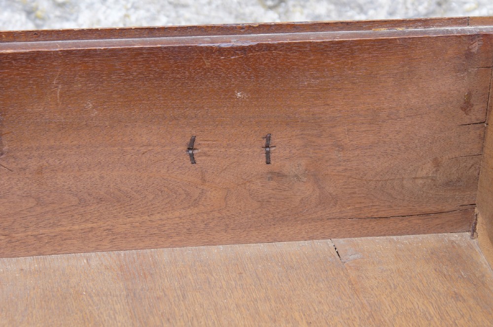 A Small Early Georgian Solid Walnut Chest Of Drawers. View VIII