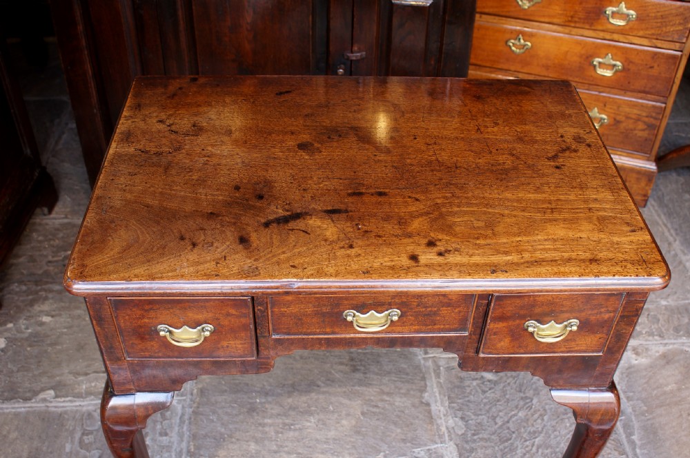 Mid 18th Century English George II Mahogany Lowboy View VI