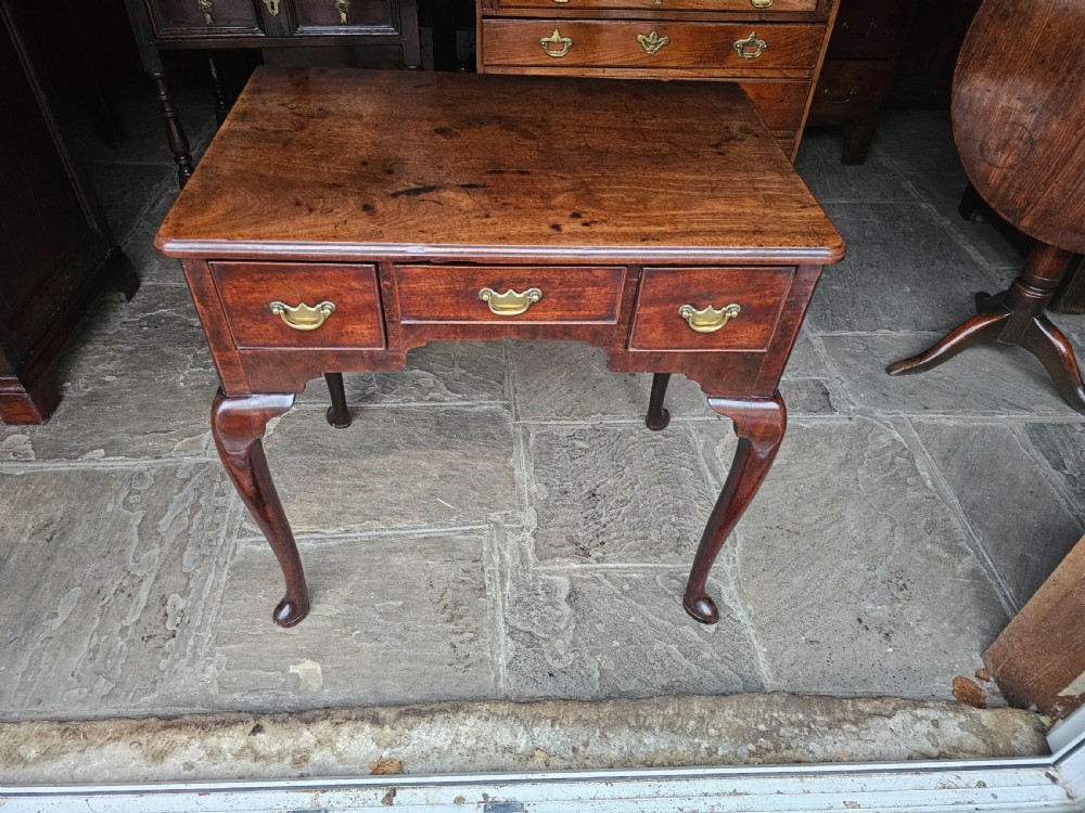 Mid 18th Century English George II Mahogany Lowboy View XIV