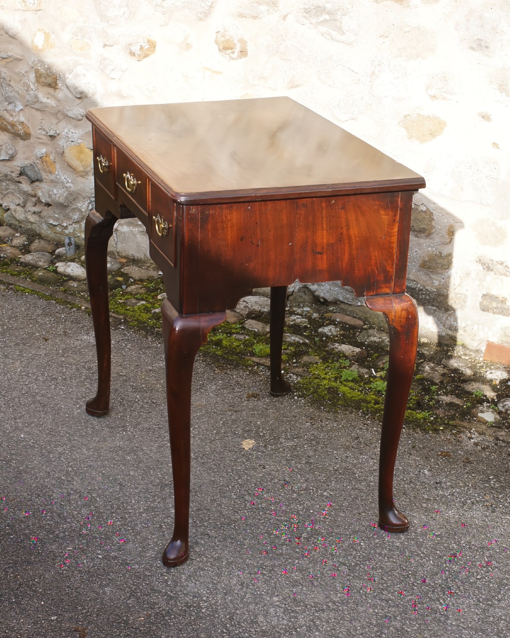 Mid 18th Century English George II Mahogany Lowboy View XV