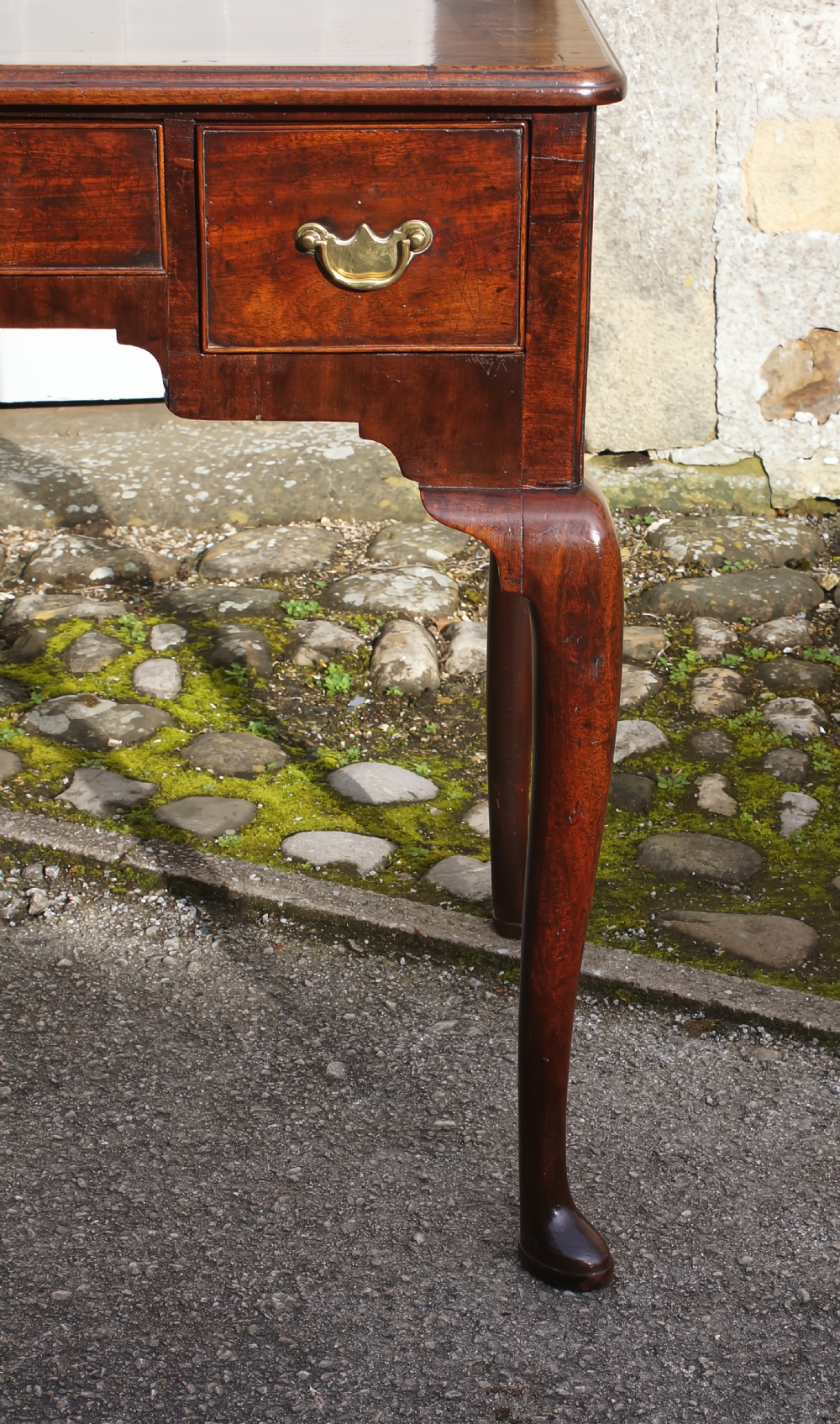Mid 18th Century English George II Mahogany Lowboy View XVI
