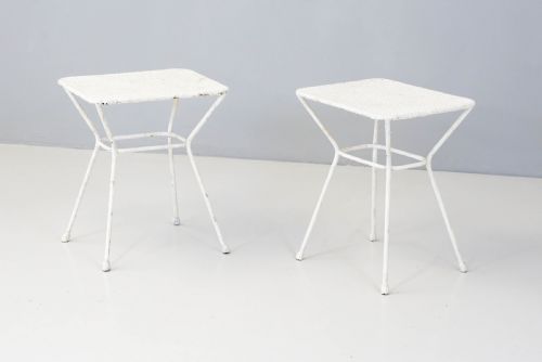PAIR OF SIDE TABLES - ADDITIONAL PHOTO 1