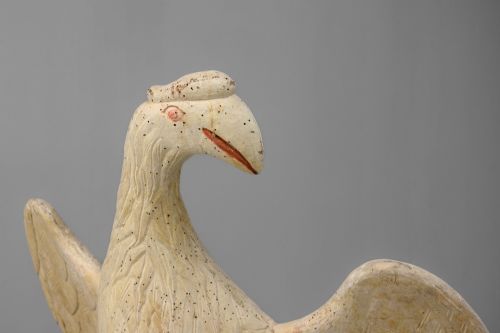CARVED WOODEN EAGLE LECTERN - ADDITIONAL PHOTO 5