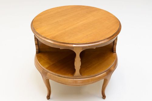 LOW FRENCH REVOLVING BOOKCASE - ADDITIONAL PHOTO 1