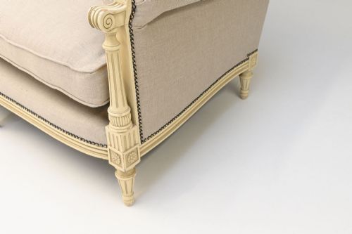 PAINTED FRENCH SETTEE - ADDITIONAL PHOTO 5