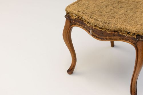 FOUR WALNUT SIDE CHAIRS - ADDITIONAL PHOTO 6