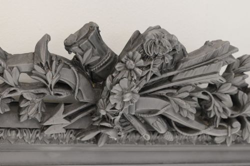 LARGE PAINTED MIRROR - ADDITIONAL PHOTO 2
