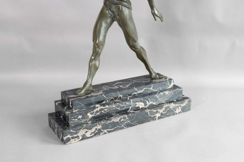 BRONZE OLYMPIAN FIGURE - ADDITIONAL PHOTO 4