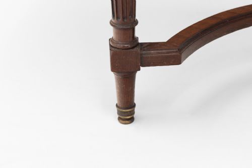 LEATHER TOP WRITING DESK - ADDITIONAL PHOTO 9