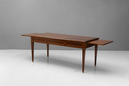 LEATHER TOP WRITING TABLE - ADDITIONAL PHOTO 3