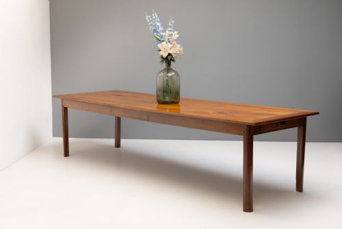 LARGE CHERRY FARM TABLE - ADDITIONAL PHOTO 1