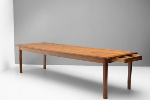 LARGE CHERRY FARM TABLE - ADDITIONAL PHOTO 2