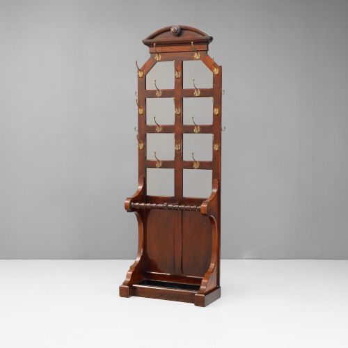 VICTORIAN MAHOGANY HALLSTAND