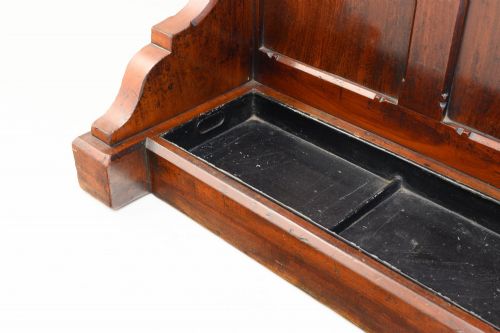 VICTORIAN MAHOGANY HALLSTAND - ADDITIONAL PHOTO 7