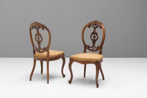 PAIR OF SIDE CHAIRS - ADDITIONAL PHOTO 1