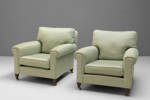 PAIR OF ARMCHAIRS