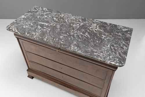 MAHOGANY COMMODE - ADDITIONAL PHOTO 2