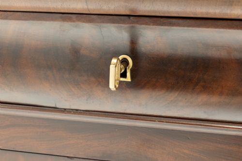 MAHOGANY COMMODE - ADDITIONAL PHOTO 3