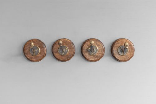 Set of Four Georgian Coat Hooks