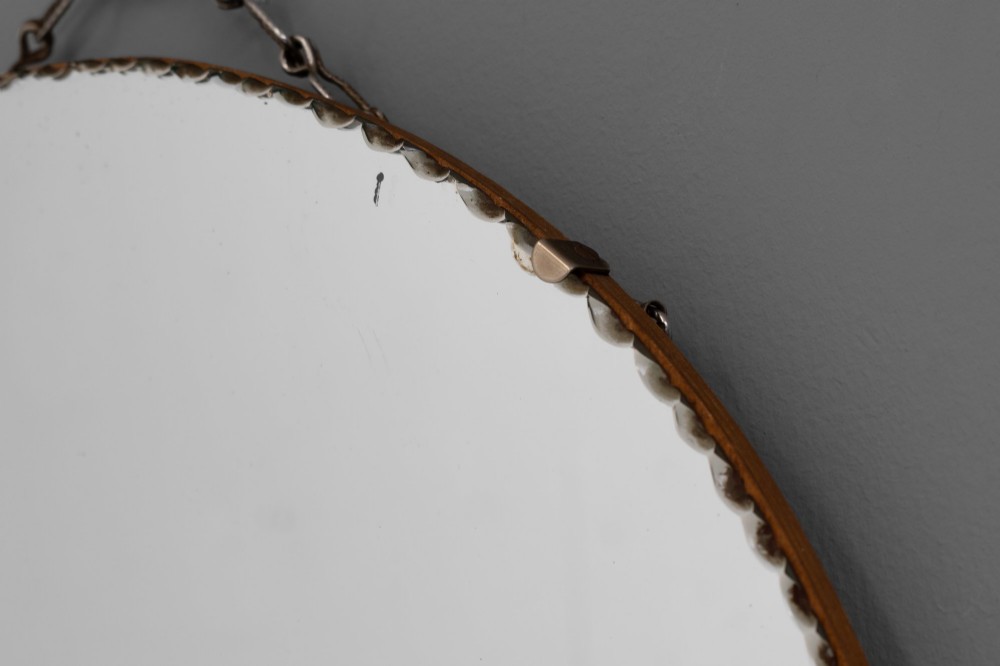 Small Frameless Mirror View IV