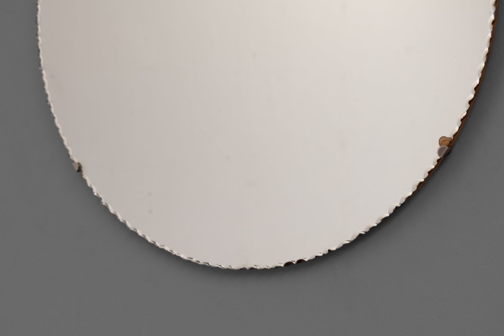Small Frameless Mirror View VII