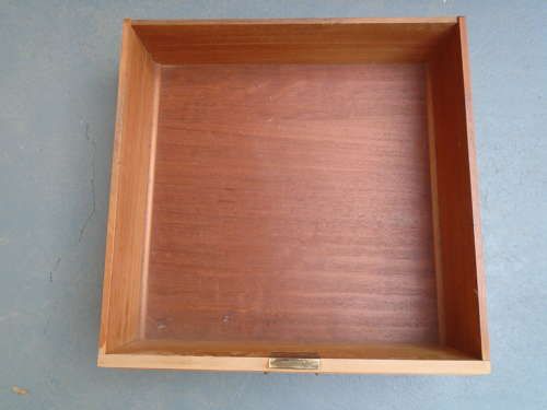 fig 1. A Rare Large 6 Drawer Satinwood Edwardian Chest of Drawers Wax/Paint