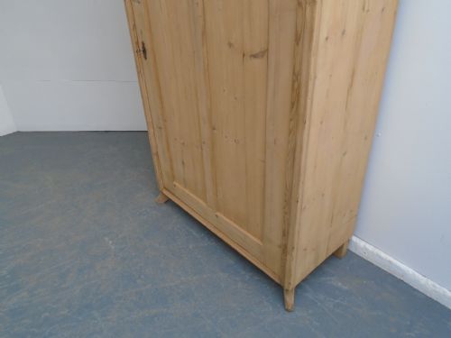 fig 2. An Arched Georgian Antique Pine Multi functional Storage Cupboard to Wax/Paint