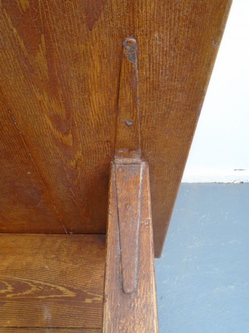 AN ORIGINAL GEORGIAN PAINTED ANTIQUE PINE VERNACULAR COUNTRY LAMBING CHAIRTABLE - ADDITIONAL PHOTO 6