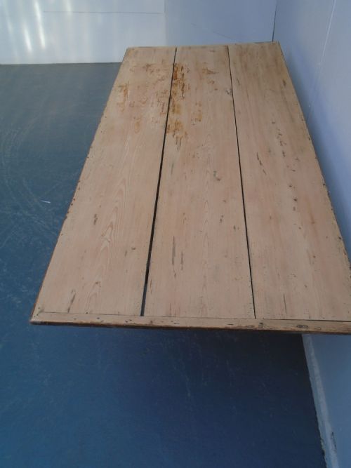 AN ORIGINAL GEORGIAN PAINTED ANTIQUE PINE VERNACULAR COUNTRY LAMBING CHAIRTABLE - ADDITIONAL PHOTO 10