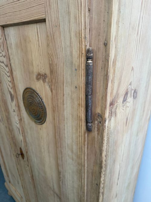 A SUPERB GEORGIAN ANTIQUEOLD PINE 2 DOOR KITCHEN STORAGE CUPBOARD TO WAXPAINT - ADDITIONAL PHOTO 8