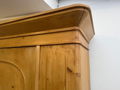 A SUPER VICTORIAN ANTIQUE OLD PINE CLASSIC ENGLISH 4 PIECE WARDROBE - ADDITIONAL PHOTO 5