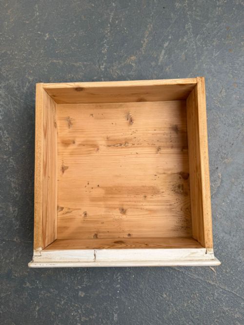 AN ORIGINALLY PAINTED WHITE HUNGARIAN VICTORIAN PINE SHOP FITTING - ADDITIONAL PHOTO 8