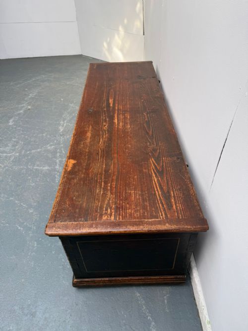 fig 1. A Totally Genuine Hungarian Victorian Painted Long Coffer Box