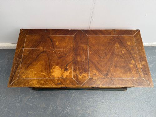 AN ORIGINALLY PAINTED ANTIQUE OLD PINE GENUINE HUNGARIAN ARTS CRAFTS BOX - ADDITIONAL PHOTO 3