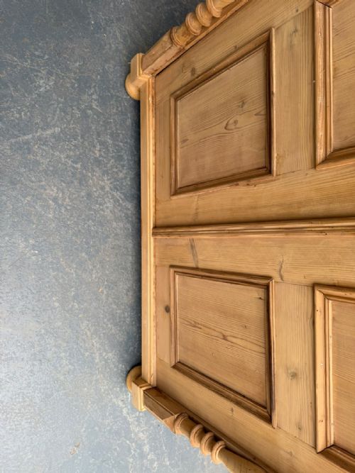 AN AMAZING EARLY VICTORIAN ANTIQUE PINE ADJUSTABLE STORAGE CUPBOARD TO WAXPAINT - ADDITIONAL PHOTO 7