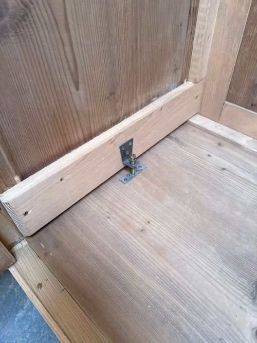 A QUALITY PAIR OF ARTS CRAFTS ANTIQUE PINE KNOCKDOWN WARDROBES TO WAX PAINT - ADDITIONAL PHOTO 6