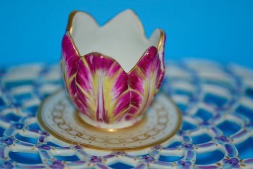 19TH CENTURY SPODE PORCELAIN POT POURRI DISH CIRCA 1820 - ADDITIONAL PHOTO 7