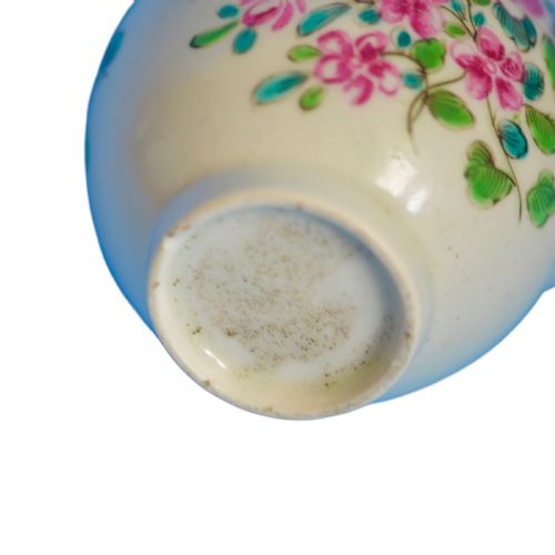 18TH CENTURY WORCESTER FLORAL PORCELAIN SPARROW BEAK JUG - ADDITIONAL PHOTO 2
