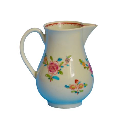 18TH CENTURY WORCESTER PORCELAIN SPARROW BEAK JUG - ADDITIONAL PHOTO 2