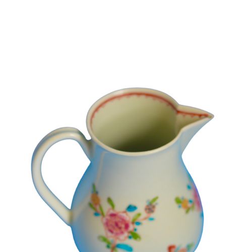 18TH CENTURY WORCESTER PORCELAIN SPARROW BEAK JUG - ADDITIONAL PHOTO 3