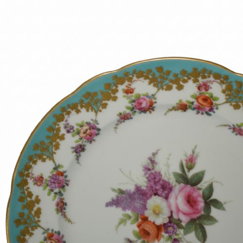 STUNNING NANTGARW PORCELAIN CABINET PLATE CIRCA 181820 - ADDITIONAL PHOTO 2