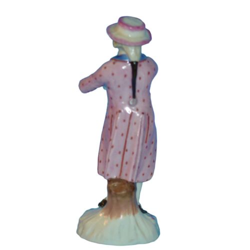 RARE GERMAN PORCELAIN VINTNER FIGURE BY LIMBACH C1780 - ADDITIONAL PHOTO 2